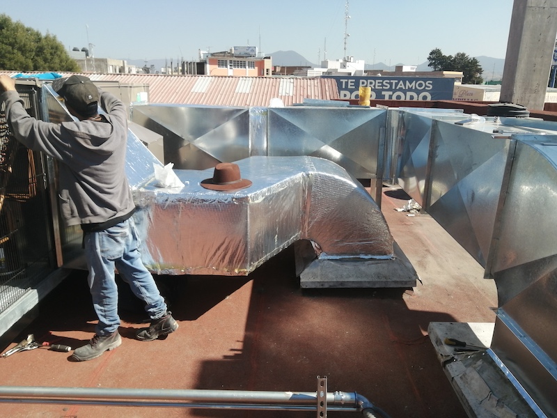Ductos galvanizados