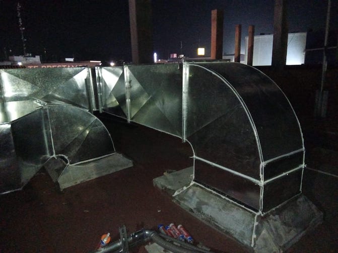 Ductos galvanizados