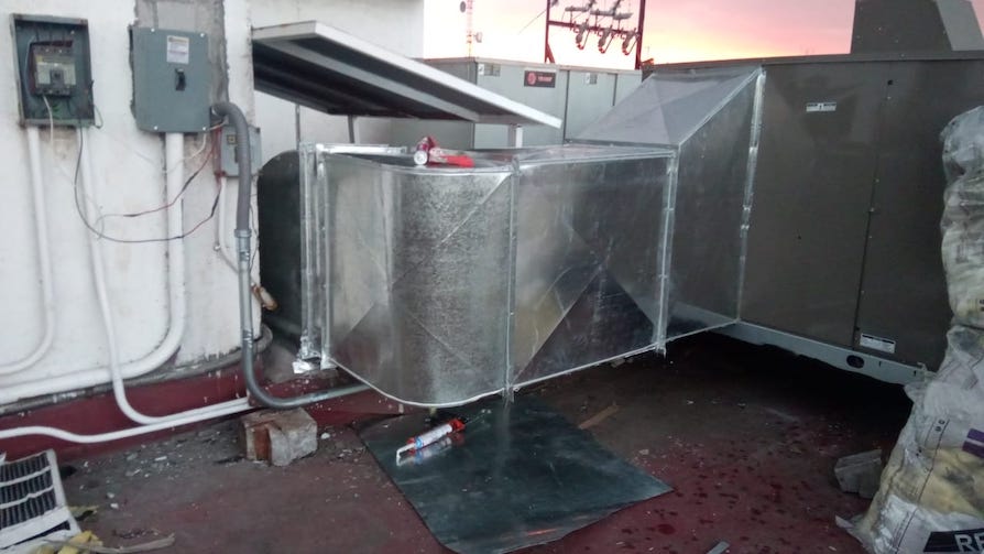 Ductos galvanizados