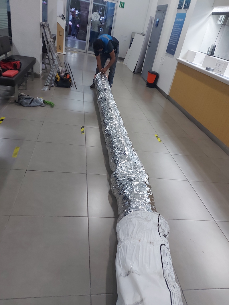 Ductos galvanizados